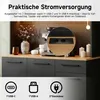 Armoire buffet Merax, meuble haut avec éclairage LED et Voir les images du produit 7