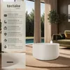 tectake® Runder Couchtisch Ronan 80 x 39,5 cm Produktbild-Vorschau 2