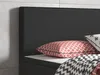 Boxspringbett B002 180x200 cm Webstoff Anthrazit Produktbild-Vorschau 3