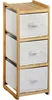 Regal mit 3 Boxen, Bambus, Produktbild-Vorschau 1