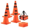 Cône de signalisation Wiltec pliable en 4 parties, 45 cm, Voir les images du produit 1