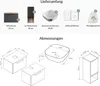 Planetmöbel Waschtischunterschrank Astra 60 cm Gold Produktbild-Vorschau 8