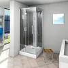 Duschkabine Komplettdusche D38-13L0 Fertigdusche Dusche Produktbild-Vorschau 3