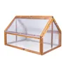 QLS Mini-Gewächshaus Holz Timber 120x80 Frühbeet Balkon für Produktbild-Vorschau 2