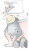 JERRY FABRICS Pościel dziecięca bawełniana Dumbo Grey, Podgląd zdjęcia produktu 1