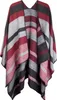 styleBREAKER Poncho mit Streifen Muster, Überwurf Cape, Produktbild-Vorschau 2