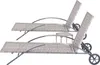 Two stacked lounge chairs shown from the side. Produktbild-Vorschau