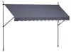 SucceBuy Klemmmarkise 400 cm, Höhenverstellbare Markise mit Produktbild-Vorschau 1