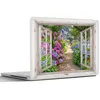 MuchoWow® Laptop Aufkleber Sticker Cover Hortensie - Produktbild-Vorschau 6