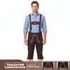 Trachten Kniebundhose Jeans Hose mit Hosenträgern, Produktbild-Vorschau 2