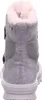 The back view of a child's winter boot. Voir les images du produit