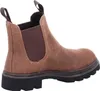 A side view of a brown suede Chelsea boot. Podgląd zdjęcia produktu