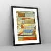 Gerahmtes Poster - Schwarzer Rahmen - Abstraktion modern - Produktbild-Vorschau 8
