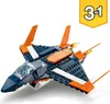 LEGO Stavebnica LEGO Creator 3 v 1 Nadzvuková stíha?ka Náhľad obrázku produktu 7