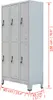 vidaXL Schließfachschrank mit 6 Fächern Stahl 90x45x180 cm Produktbild-Vorschau 16