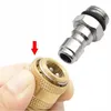 Schnellkupplungsadapter 1/4" auf 1/4" – Messing & Edelstahl Produktbild-Vorschau 5