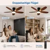 Wentylator sufitowy Ø106 cm z oświetleniem LED, sterowaniem Podgląd zdjęcia produktu 10