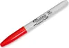 Sharpie Fine Point Permanentmarker, feine Spitze, Rot Produktbild-Vorschau 1