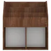 vidaXL Detský regál na knihy Hnedý dub 71x30x78,5 cm Náhľad obrázku produktu 5
