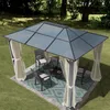 Pawilon ogrodowy 3x3,65 m Hardtop dach z poliwęglanu ok. 6 Podgląd zdjęcia produktu 13