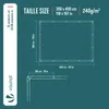 PromoHome® 3x4m Planen 240 g/m² wasserdicht LKW-Plane mit Produktbild-Vorschau 7