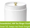 Teedose, weiß 750 ml Anteprima dell’immagine prodotto 3
