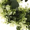Kondela Vianočný veniec Gioia 45 cm - zelená / biela Náhľad obrázku produktu 3