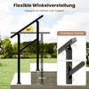 Regulowana poręcz schodowa zewnętrzna, 70 cm, metalowa, Podgląd zdjęcia produktu 5
