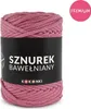 Premium Baumwollseil Kokonki 5mm 100m Rolle Malva Produktbild-Vorschau 3