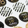 Oblique Unique 18. Geburtstag Sticker Jubiläum Deko Produktbild-Vorschau 4