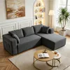 Canapé d'angle BEALIFE avec méridienne à droite, 4 places | Voir les images du produit 5