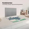 KitchenYeah© Herdabdeckplatte Vase mit Schwertlilien - Produktbild-Vorschau 3