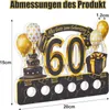 Regalo in legno per 60° compleanno con biglietto d'auguri e Anteprima dell’immagine prodotto 2
