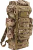 A camouflage backpack is shown against a white background. Produktbild-Vorschau