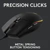 Logitech G203 LIGHTSYNC Gaming Maus schwarz 8000 DPI RGB 6 Produktbild-Vorschau 2