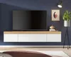 TV-Lowboard "Siena" in weiß und Artisan Eiche TV Unterteil Produktbild-Vorschau 2
