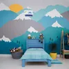 Relaxdays Dino Hängelampe, runder Lampenschirm mit Produktbild-Vorschau 2