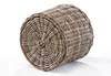 Kobolo Übertopf DREVO 49 cm Dm. rund aus Rattan - Produktbild-Vorschau 5