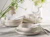 CreaTable, 25395, Yuki Weiss, Tellerset 8-tlg, Steinzeug Produktbild-Vorschau 4
