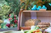 SEVICO Braun Brotkasten Holz | 40 cm x 27.5 cm x 18.5 cm | Produktbild-Vorschau 3