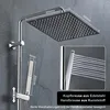 JOHO  z półką, zestaw prysznicowy z szyną chromowaną, Podgląd zdjęcia produktu 3