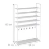 Scaffale per scarpe Relaxdays a 6 ripiani, sistema a Anteprima dell’immagine prodotto 4