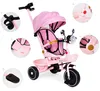 ECOTOYS WQL-186 Kinderdreirad, Kinderwagen mit drehbaren Produktbild-Vorschau 8