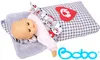 Pucksack mit Kapuze und Kissen für Puppen, BOBO Bettwäsche Produktbild-Vorschau 2