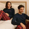 Pigiama Lee Cooper da donna in cotone - pigiama lungo Anteprima dell’immagine prodotto 16