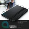 Klávesnica pre tablety Aplic, Bluetooth, koženkové puzdro Náhľad obrázku produktu 2