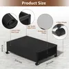 2er Pack Unterbettkommode Schwarz Unterbettbox Unterbett Produktbild-Vorschau 6
