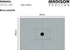 MADISON PAC5P016, Rechteck, Polyester, 2700 mm, 7,71 kg Produktbild-Vorschau 7