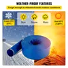 A blue hose is shown in a split image demonstrating its weather-proof features in cold and hot conditions. Anteprima dell’immagine prodotto