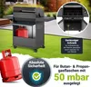 Juskys BBQ Gasgrill Savannah - 4 Brenner & 1 Seitenbrenner Produktbild-Vorschau 5